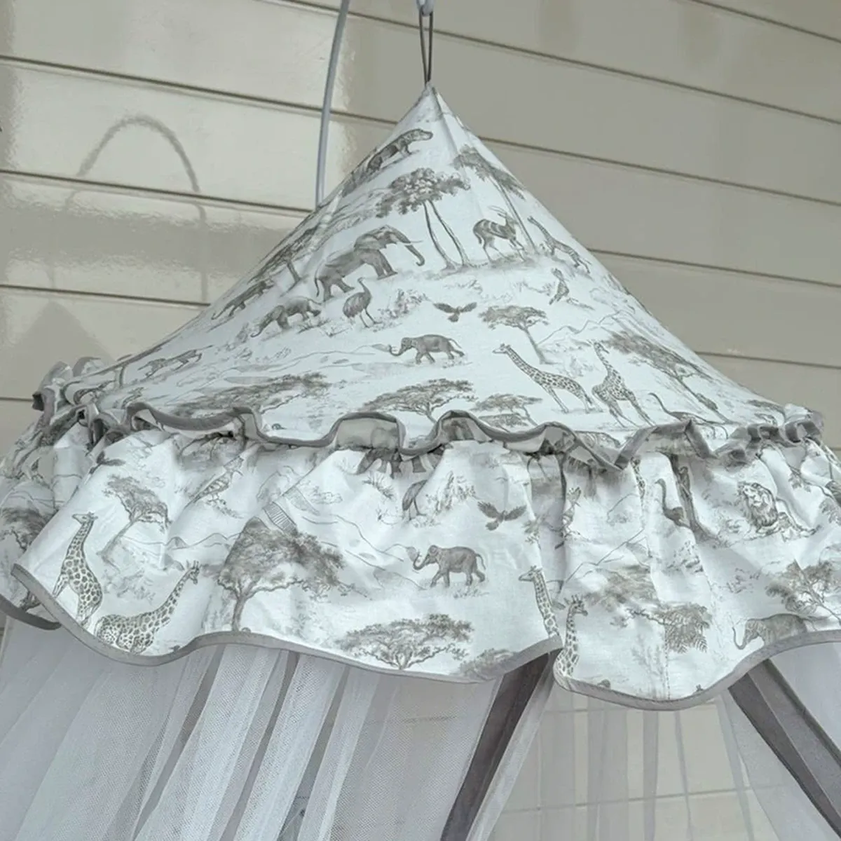Funna Baby Canopy Safari - Grey product thumbnail 4