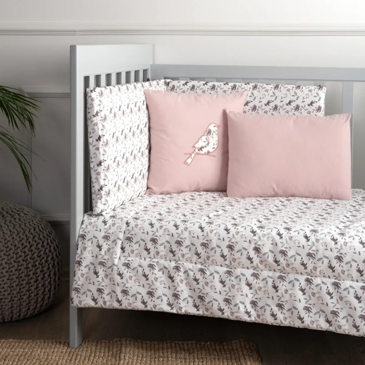 Funna Baby Bed Set Wildflower - 7 Pcs - Lavender product thumbnail 4