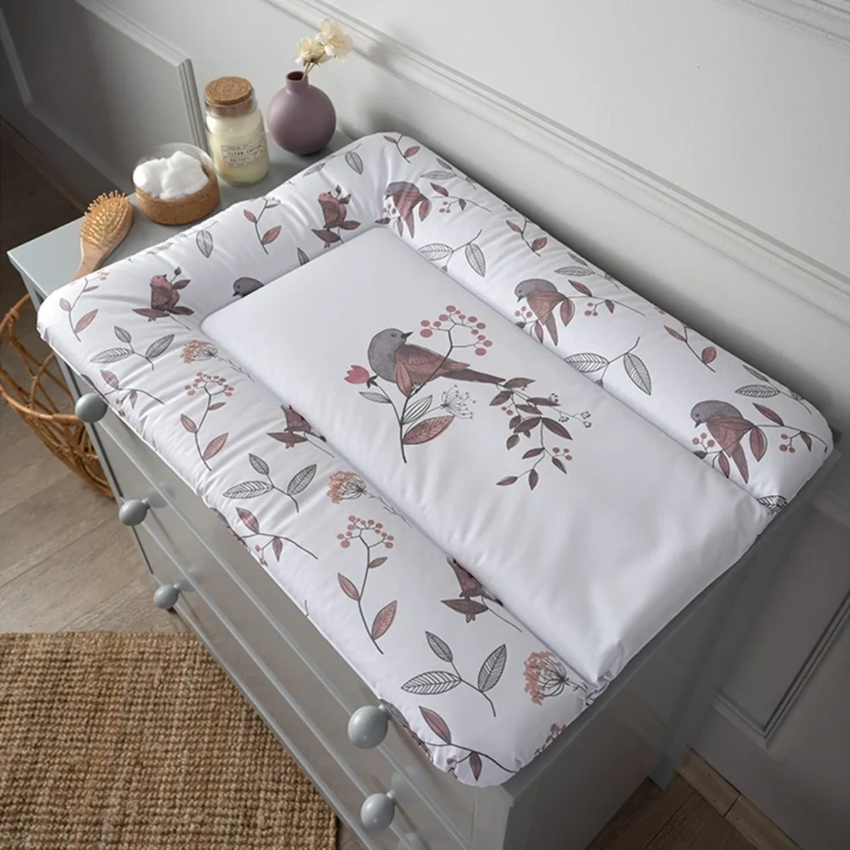 Funna Baby Changing Mat Wildflower - Lavender product thumbnail 2