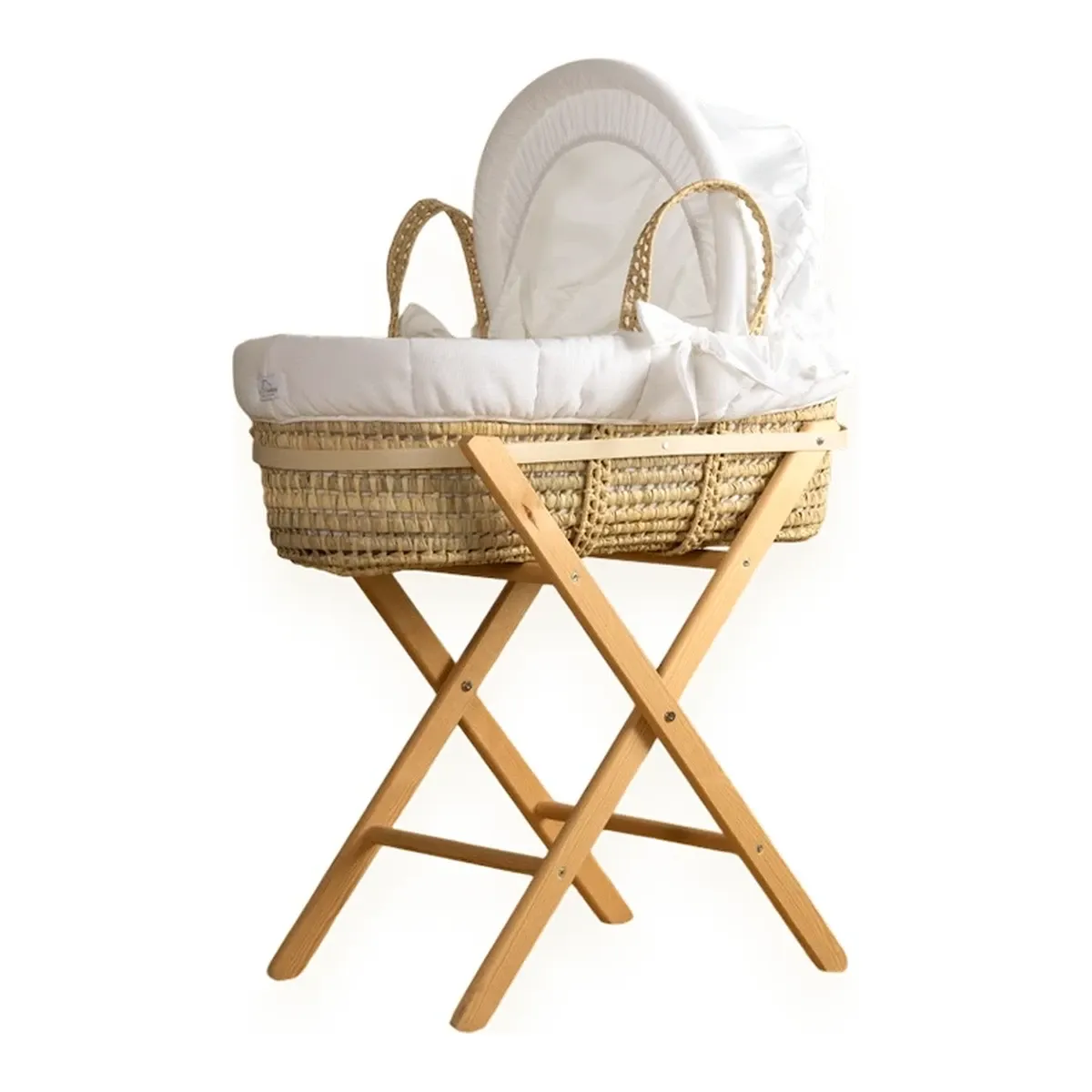 Funna Baby Moses Basket Basic - Off-White product thumbnail 3