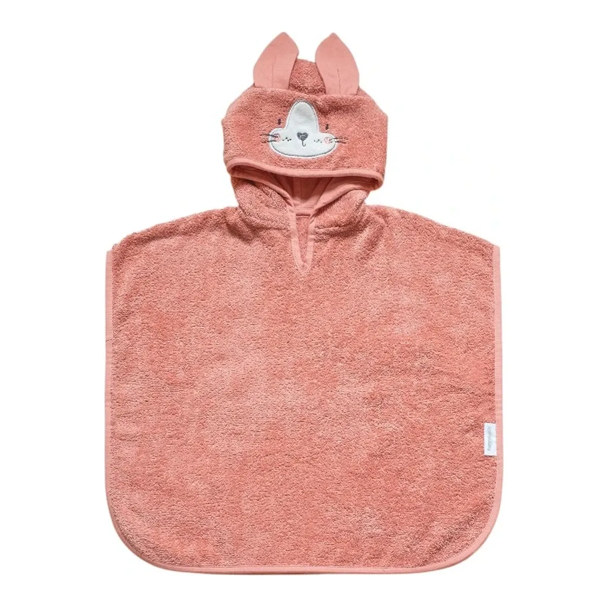 Funna Baby Poncho Bath Time Cat - 0-2 Years - Pink product thumbnail 4