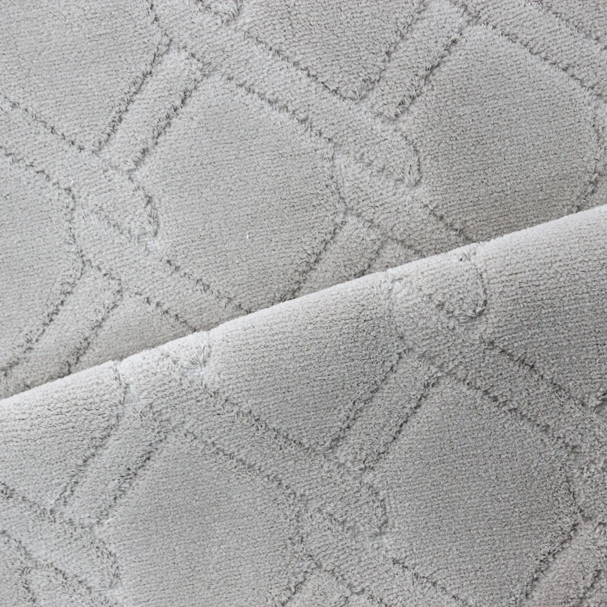 Nova Home Bath Rug Set Ricardo - Cotton - 2 Pcs - 60x100 cm & 40x60 cm - Beige product thumbnail 6