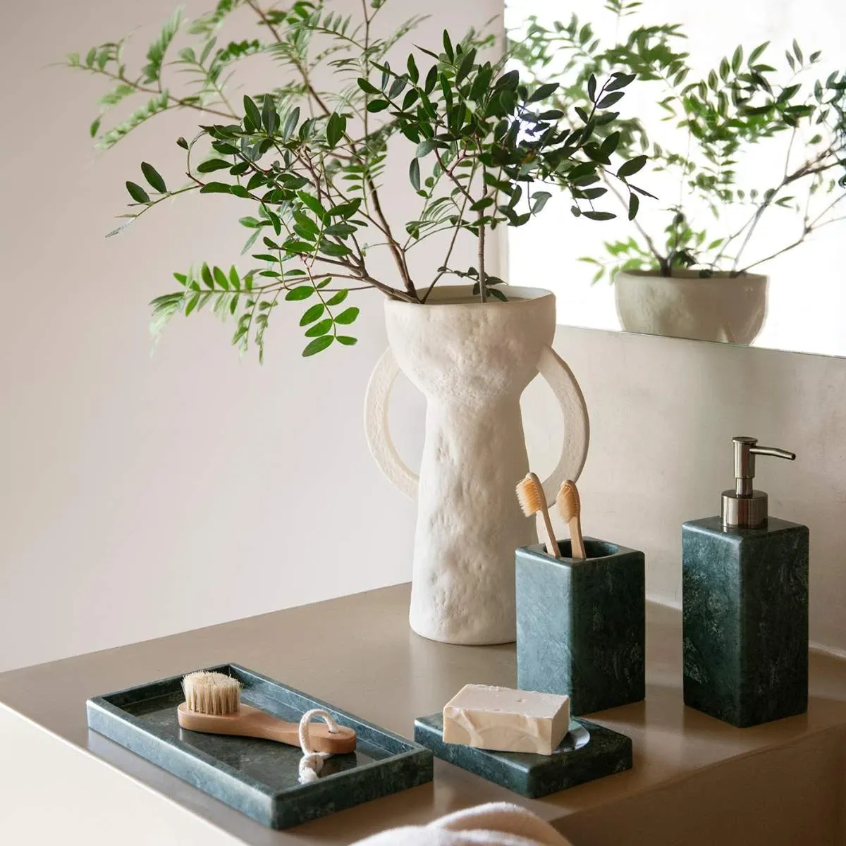 Andrea Soap Dish - Green (BA26061) product thumbnail 3