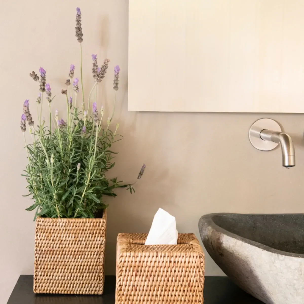 Andrea Tissue Box - Brown (BA73190) product thumbnail 3