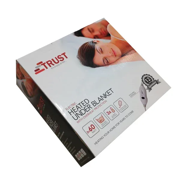 Trust Sherpa Electric Blanket Oversheet With Controller - Queen - White (With Warranty) product thumbnail 5