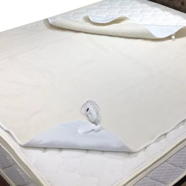 Trust Sherpa Electric Blanket Oversheet With Controller - Queen - White (With Warranty) product thumbnail 3