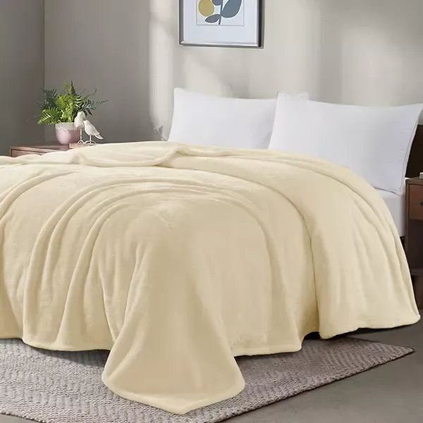 Nova Home Silky Blanket - Beige (Available in Sizes) product thumbnail 2