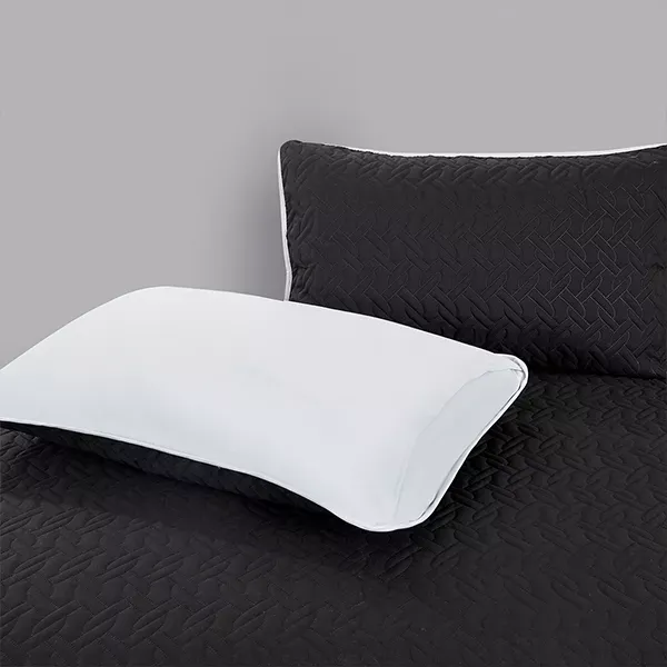 Nova Home Cross Bed Spread Set - 4 Pcs - King & Super King - Black & Silver product thumbnail 6