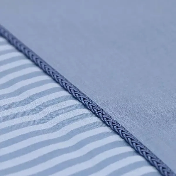 Cannon Dots & Stripes Fitted Sheet Set - Poly Cotton - Single & Twin - 2 Pcs - Blue product thumbnail 5