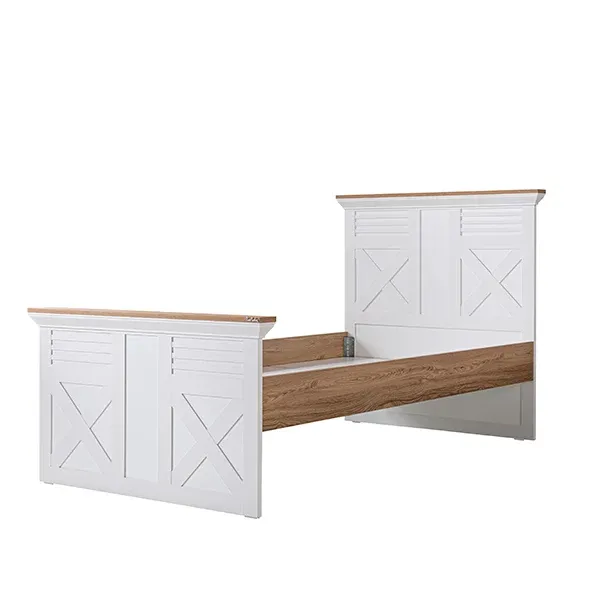 Pierre Cardin Bonnie Baby's Bed Convertible To Kid's Bed With Studying Desk - With Mattress - White product thumbnail 17