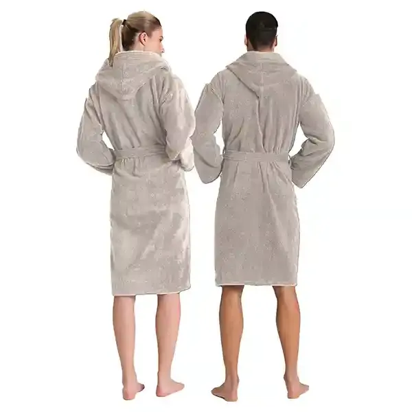 Cannon Plain Unisex Bathrobe (1 Piece) - 100% Cotton - XXL - Canvas product thumbnail 6