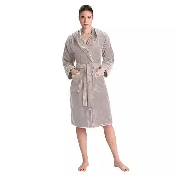 Cannon Plain Unisex Bathrobe (1 Piece) - 100% Cotton - XXL - Canvas product thumbnail 2