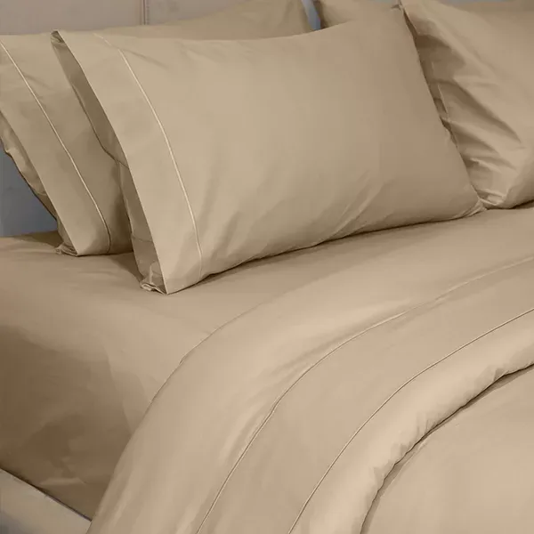 Fieldcrest Plain Duvet Cover - 100% Cotton - 220 Thread Count - Canvas (Available in sizes) product thumbnail 3