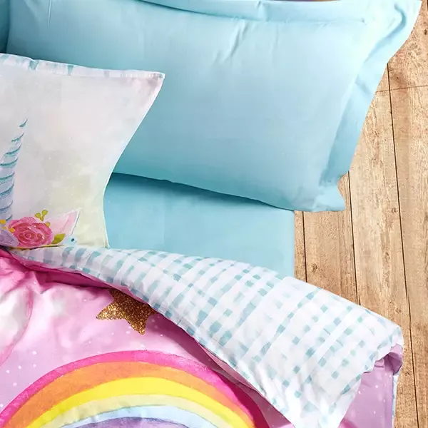 Nova Home Dream kids Duvet Cover Set - 100% Cotton - Single & Twin - 3 Pcs - Pink product thumbnail 5