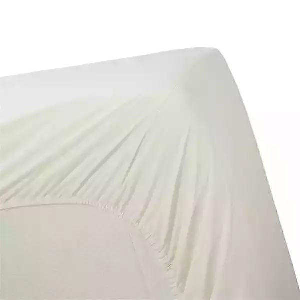Bedding House Fitted Sheet Set - 100% Cotton - Offwhite (Available in sizes) product thumbnail 3