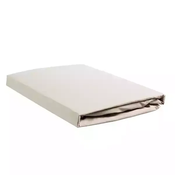 Bedding House Fitted Sheet Set - 100% Cotton - Single & Twin - 2 Pcs - Sand product thumbnail 2