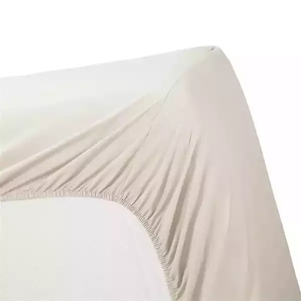 Bedding House Fitted Sheet Set - 100% Cotton - Queen - 3 Pcs - Sand product thumbnail 3