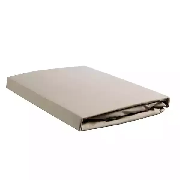Bedding House Fitted Sheet Set - 100% Cotton - Queen - 3 Pcs - Taupe product thumbnail 2