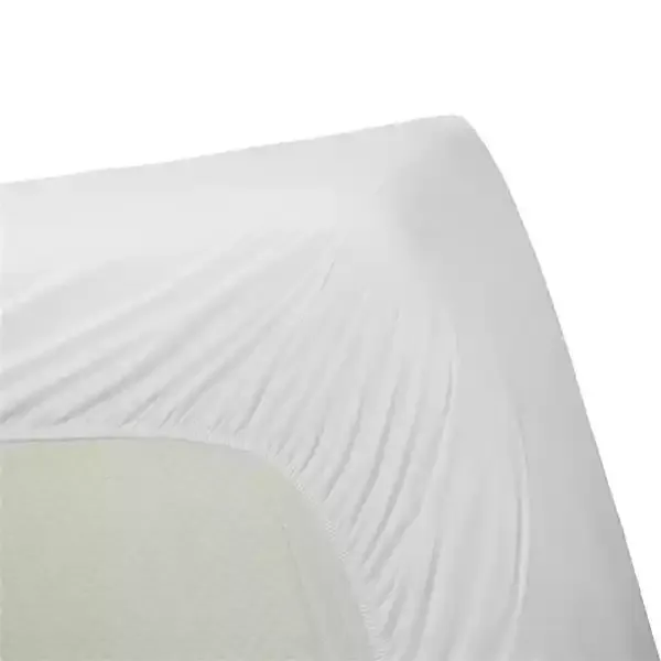 Bedding House Fitted Sheet Set - 100% Cotton - Single & Twin - 2 Pcs - White product thumbnail 3