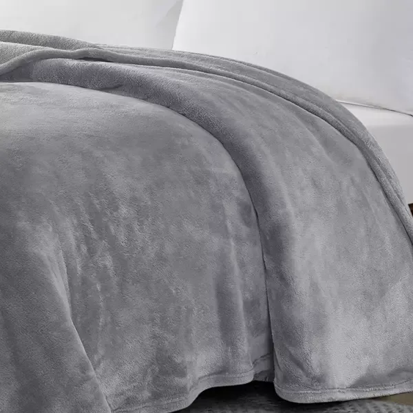 Nova Home Silky Blanket - Grey (Available in Sizes) product thumbnail 4