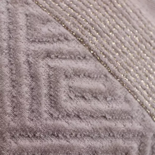 Nova Home Gold Versace 100% Cotton Jacquard Towel (Bath Towel) - 50x90 cm - Beige product thumbnail 3