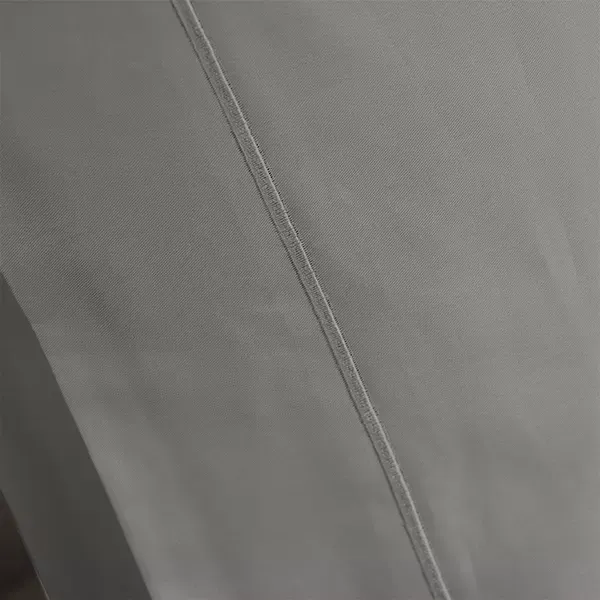 Fieldcrest Plain Fitted Sheet Set - 100% Cotton - 220 Thread Count - Grey (Available in sizes) product thumbnail 3