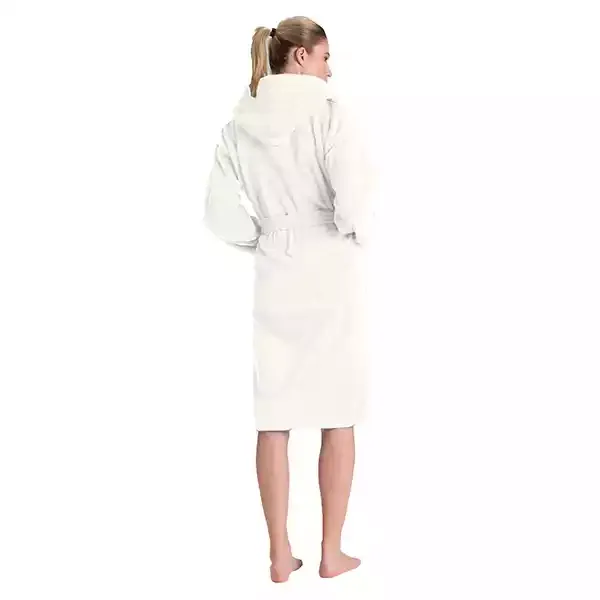 Cannon Plain Unisex Bathrobe (1 Piece) - 100% Cotton - XXL - Ivory product thumbnail 3