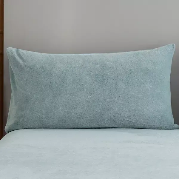 Nova Home WarmFit Winter Microfleece Fitted Sheet Set - Queen - 3 Pcs - Jade (Available in Sizes) product thumbnail 4