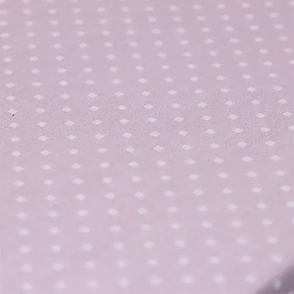 Cannon Dots & Stripes Fitted Sheet Set - Poly Cotton - King & Super King - 3 Pcs - Lilac product thumbnail 4