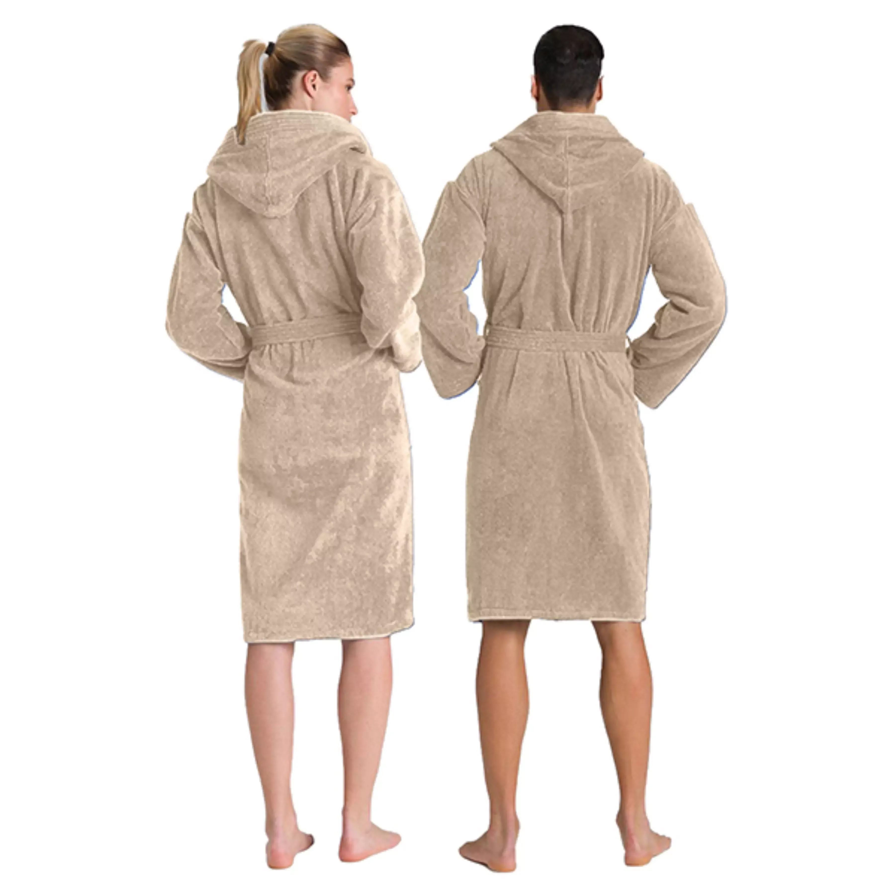 Cannon Plain Unisex Bathrobe (1 Piece) - 100% Cotton - Linen (Available in sizes) product thumbnail 6