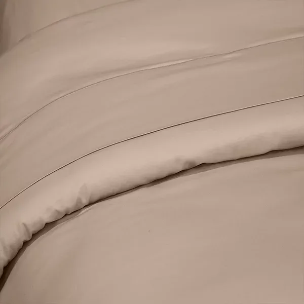 Fieldcrest Plain Duvet Cover - 100% Cotton - 220 Thread Count - Single & Twin - Linen product thumbnail 2