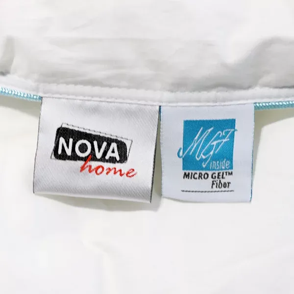 Nova Home Majestic Microgel Down Alternative Comforter - Cover 100% Cotton, 233 Thread Count - White product thumbnail 3