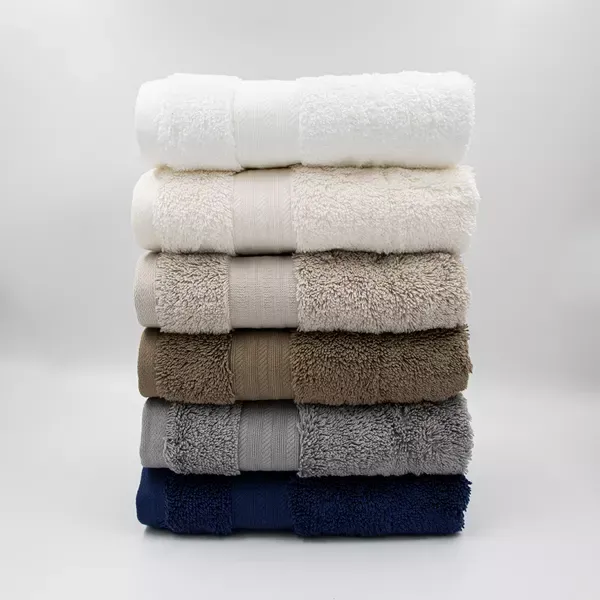 Nova Home "Premium Collection" Towel - 100% Supima Cotton, 33X33 cm - White product thumbnail 3
