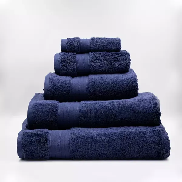 Nova Home "Premium Collection" Towel - 100% Supima Cotton - Navy product thumbnail 4
