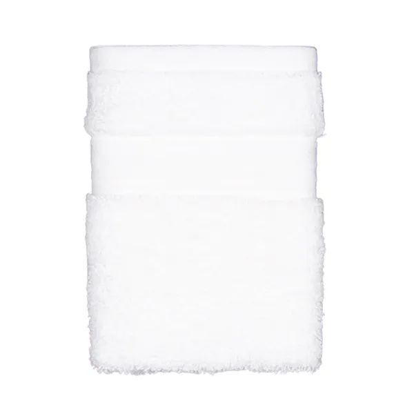 Nova Home "Premium Collection" Towel - 100% Supima Cotton - White product thumbnail 4