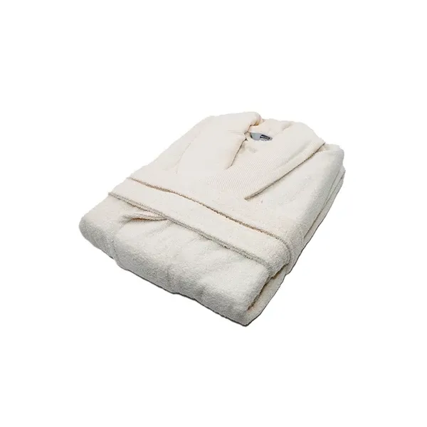 Nova Home Luna Unisex Bathrobe (1 Piece) - 100% Cotton - L - Offwhite product thumbnail 3