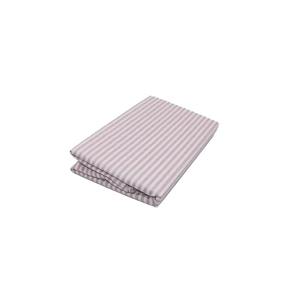 Cannon Dots & Stripes Fitted Sheet Set - Poly Cotton - OldRose (Available in Sizes) product thumbnail 3
