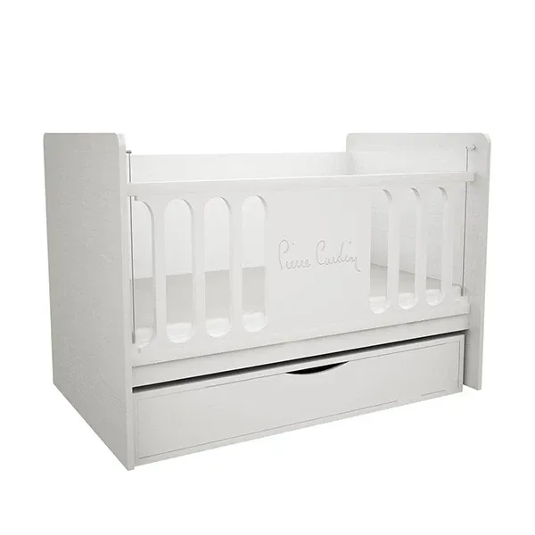 Pierre Cardin Opale Baby Cot With Mattress - White product thumbnail 4