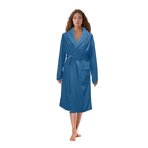Nova Home Luna Unisex Bathrobe (1 Piece) - 100% Cotton - M - Petrol product thumbnail 2
