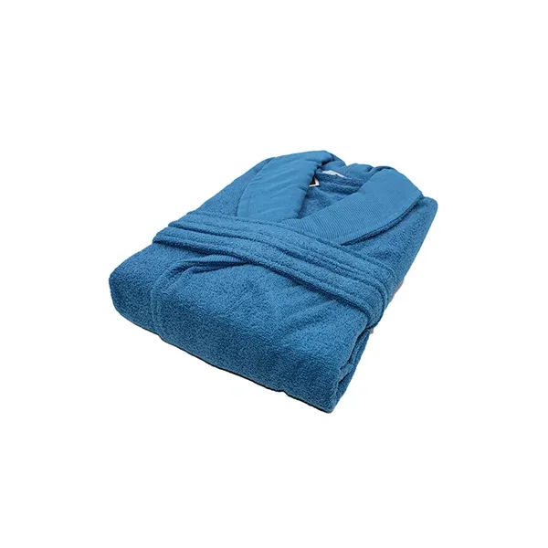 Nova Home Luna Unisex Bathrobe (1 Piece) - 100% Cotton - Petrol (Available in sizes) product thumbnail 3