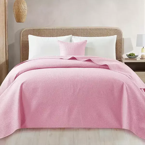 Nova Home "Dimension" Coverlet - Pink product thumbnail 3