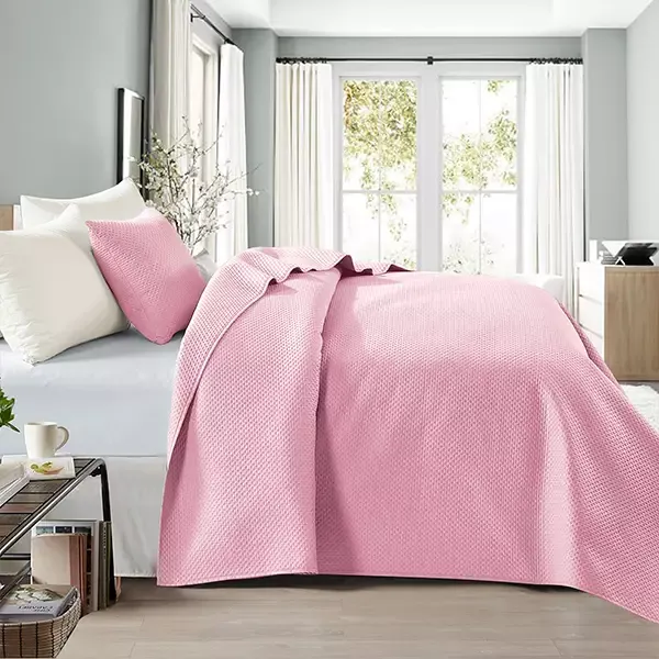 Nova Home "Dimension" Coverlet - Pink product thumbnail 5