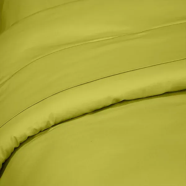 Fieldcrest Plain Duvet Cover - 100% Cotton - 220 Thread Count - Single & Twin - Pistache product thumbnail 2