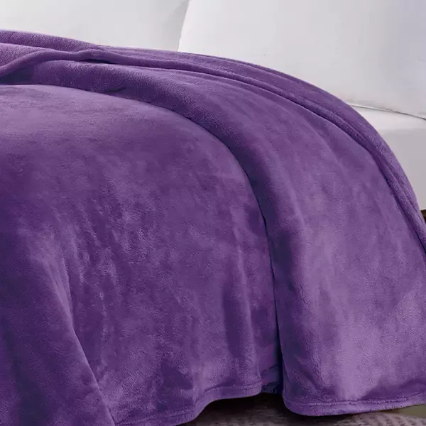 Nova Home Silky Blanket - Single & Twin - Purple product thumbnail 4