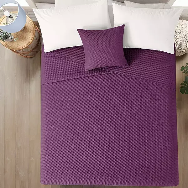 Nova Home Dimension Coverlet - Single & Twin - Purple product thumbnail 2