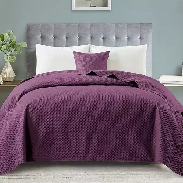 Nova Home "Dimension" Coverlet - Purple product thumbnail 3