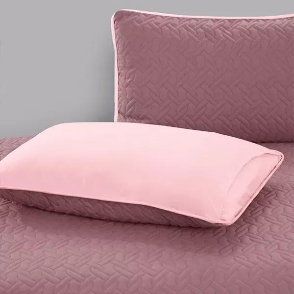 Nova Home Cross Bed Spread Set - 3 Pcs - Single & Twin - Purple & Lilac product thumbnail 4