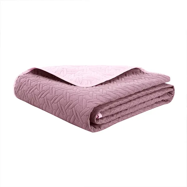 Nova Home Cross Bed Spread Set - 4 Pcs - King & Super King - Purple & Lilac product thumbnail 7