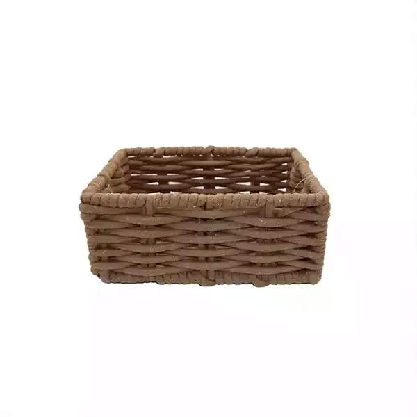Weva Reader Cotton Storage Basket - Taupe product thumbnail 2