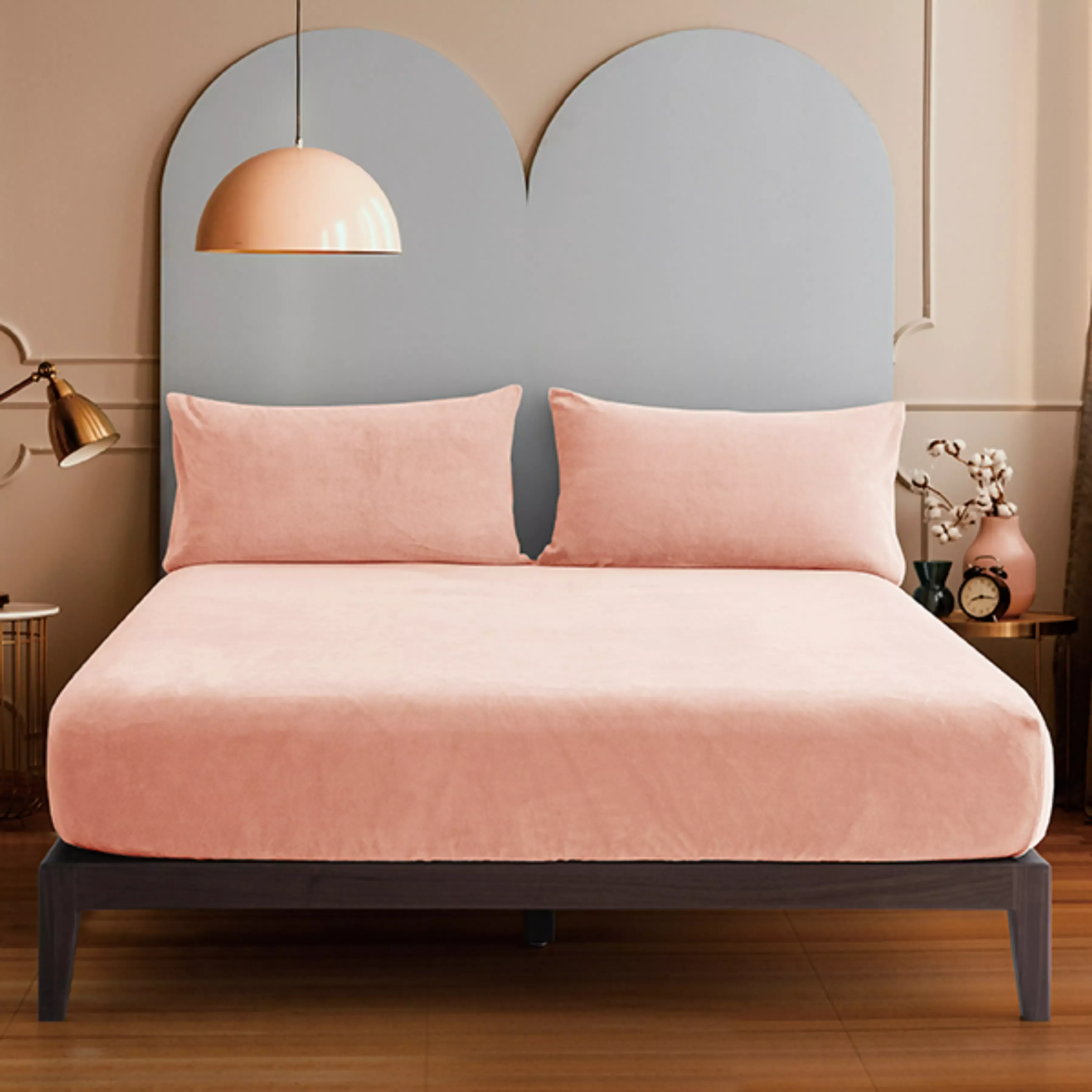 Nova Home WarmFit Winter Microfleece Pillowcase Set - 2 Pcs - Rose product thumbnail 4